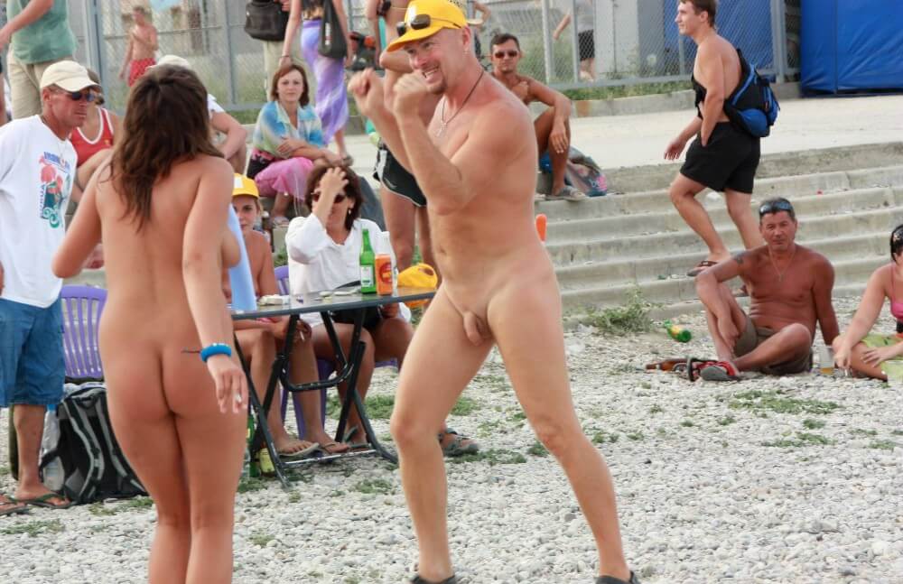 Pics Neptune Beach Cleanup - A true nudist vacation