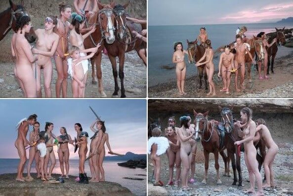 Mystical Horsey Riders Series photos - The impact of naturism on health