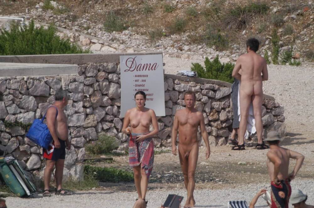 Baska Rock-Wall Path pics - It values honesty and sincerity in trusting the nudists around you