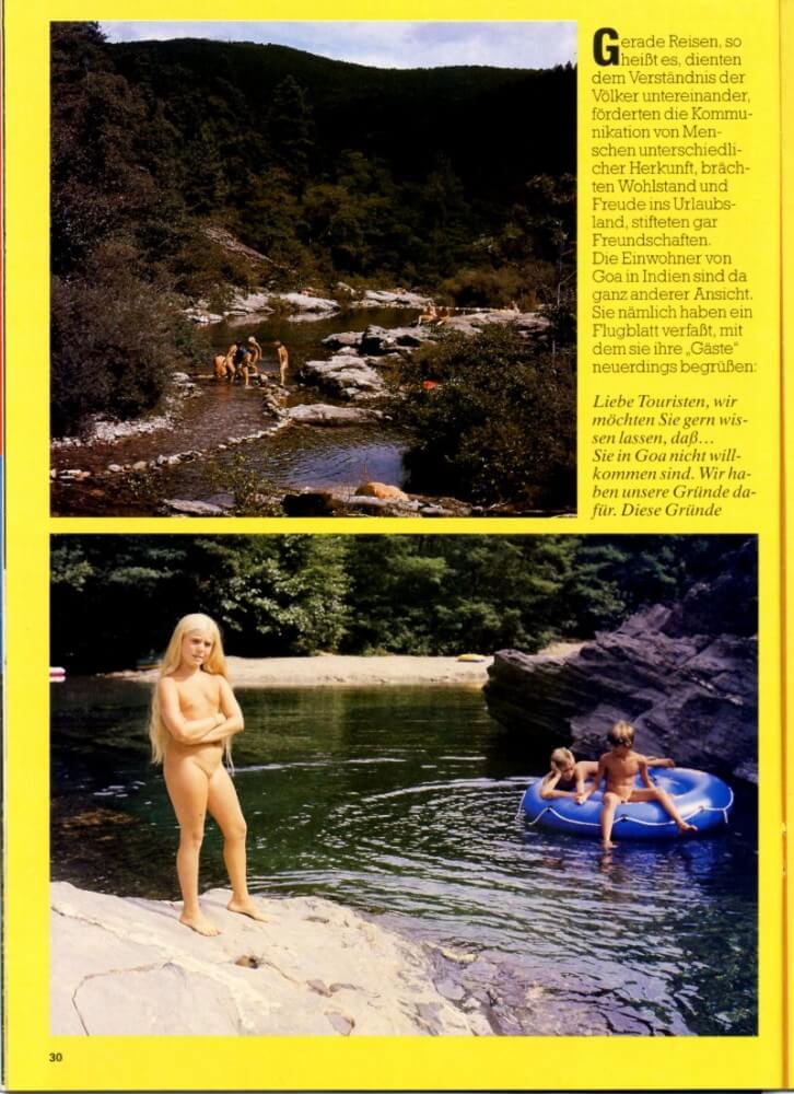Jung und Frei Nr 34 - In naturism, sincerity and openness toward others are valued
