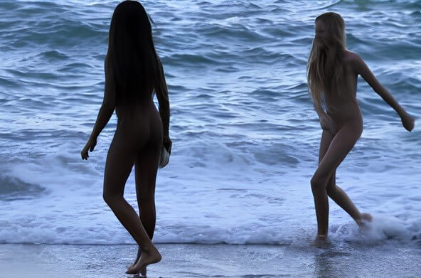 Premium Content # 52 - Nudists appreciate and love nature