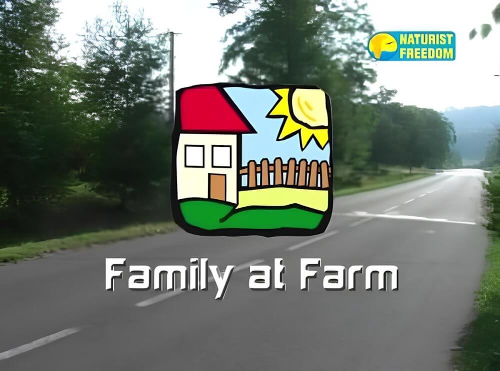 Naturist Freedom: Family at Farm - Mutual respect is an important part of the naturist community