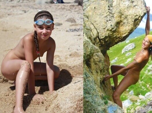 College Walk photos - The practice of nudism fosters trust and honesty