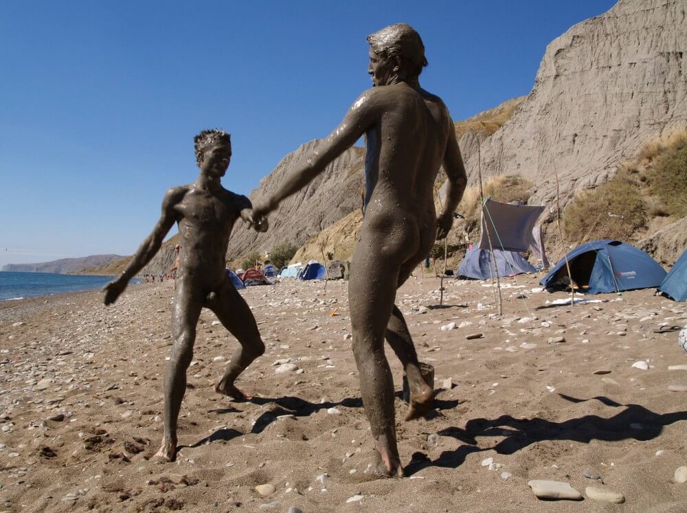Jr Nudist Nude Beach Mud Soldiers photos - Naturism as a protest against puritanical moral norms