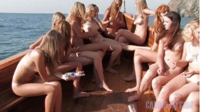 Candid HD: Nudist Boat Cruise Full HD video - It values honesty and sincerity in trusting the nudists around you