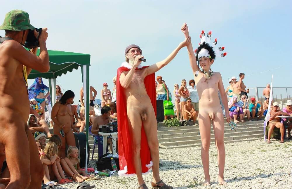 Native Headdress Dance pics - Activities conducted in a state of complete nudity
