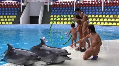 Dolphin Day Delights 1 - A life free of unnecessary worries is a hallmark of naturism