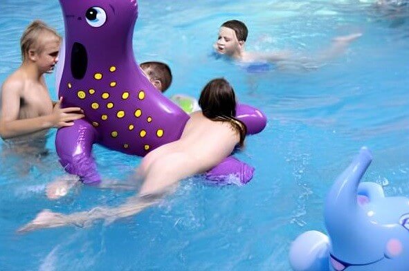 Indoor Waterside Day photo gallery - A nude person strives for inner harmony and peace of mind