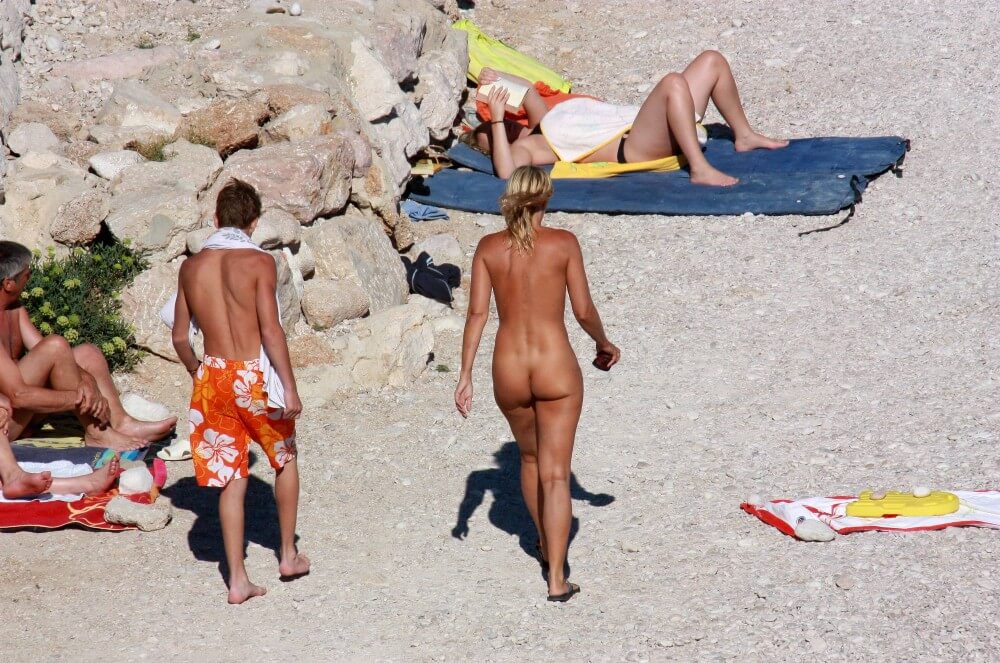 European Beach Entrance pics - Nature is the best home for those who practice naturism and nudism