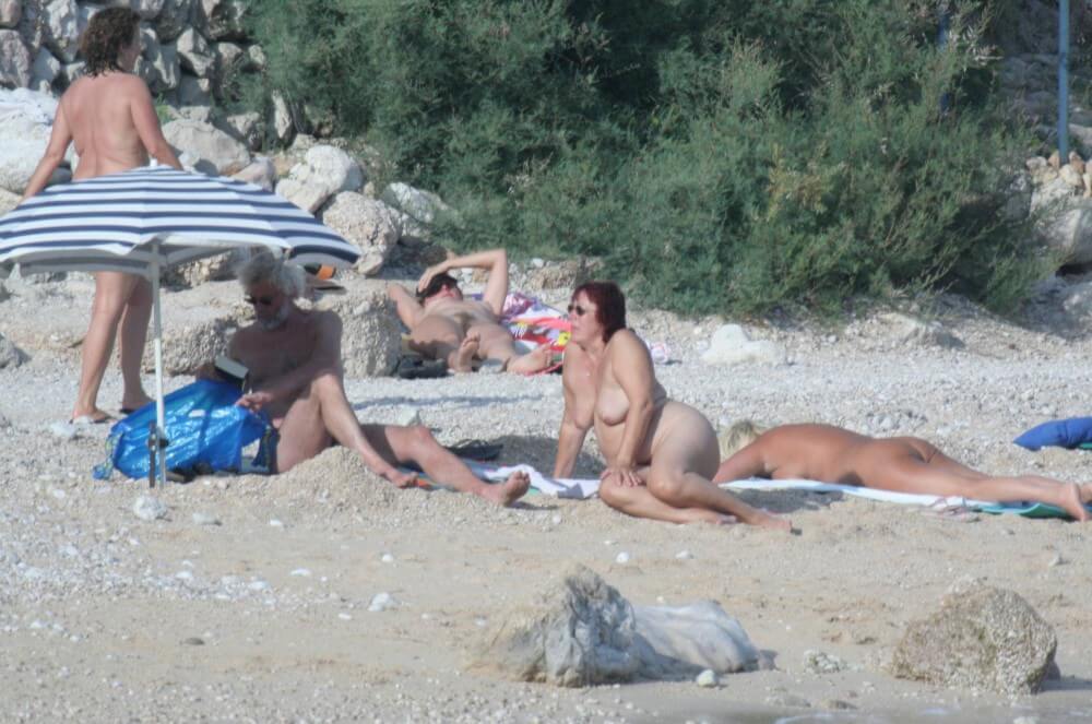 Croatian Baska Beach pics - A nudist values trust and friendliness among people