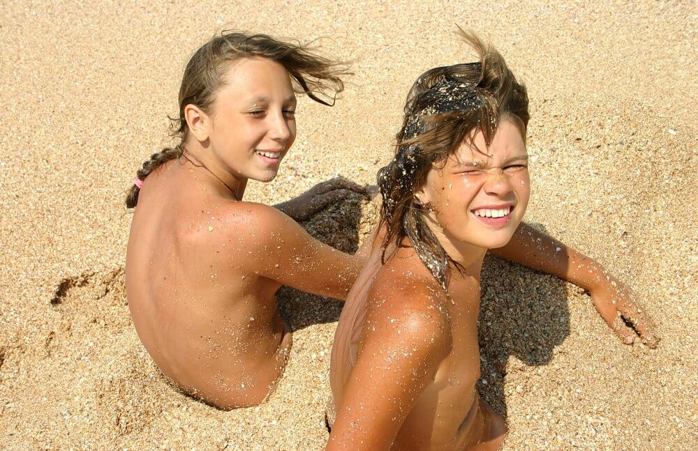 Ocean Beach Relaxing Photo Set - Respect for differences is valued in the nudist movement