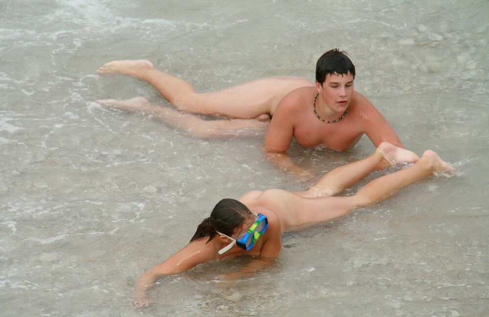 Wading In The Shallows pics - For those who want to officially become nudists