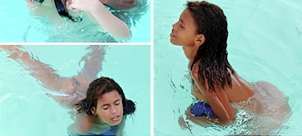 Brazil naturism gallery, Tropic Pool Sunbath 2 - Types of recreation in nudist and naturist resorts and parks