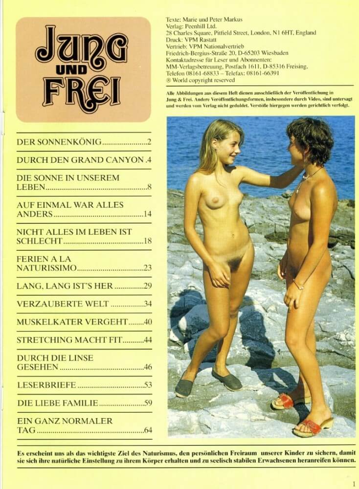 Jung und Frei Nr 76 - Naturism and Environmental Awareness