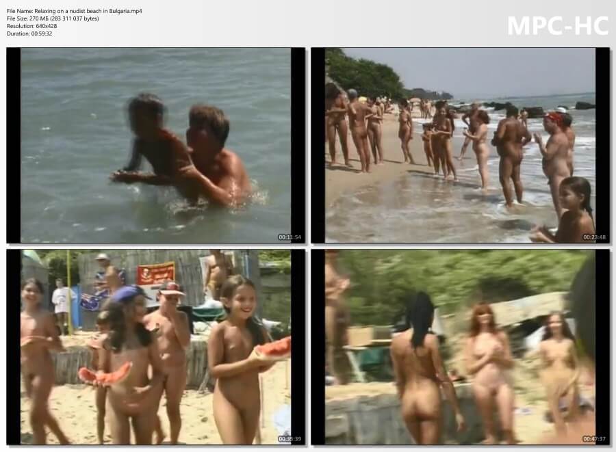 Relaxing on a nudist beach in Bulgaria - Nudity is an expression of naturalness and sincerity