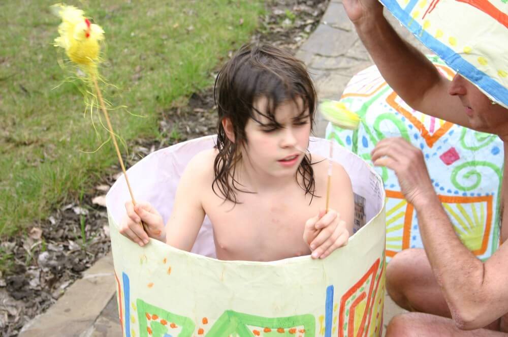 Easter 2X Eggs Outdoors photos - Nudity is a part of life and a part of society