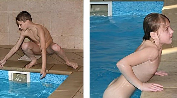 Naturism photo gallery # 5 - Overcoming inhibitions is one of the goals of nudism