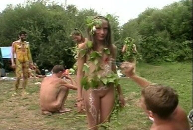 Enature - Mother Naturists - Melting under the scorching sun, I sunbathe naked