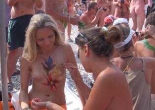Neptune Ocean Festival # 2 Full HD - Family naturism in the modern world