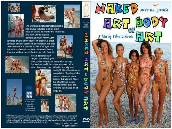 Enature, AWWC – Naked Art Of Body Art - Naturism and nudism are a path to peace of mind and a little solitude