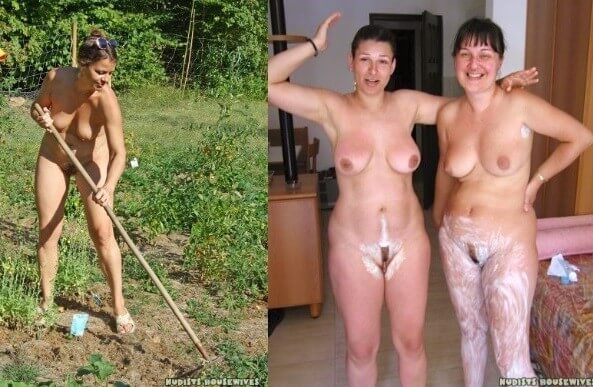 Nudism House Viewers photo gallery - Naturists are open to the world and the environment