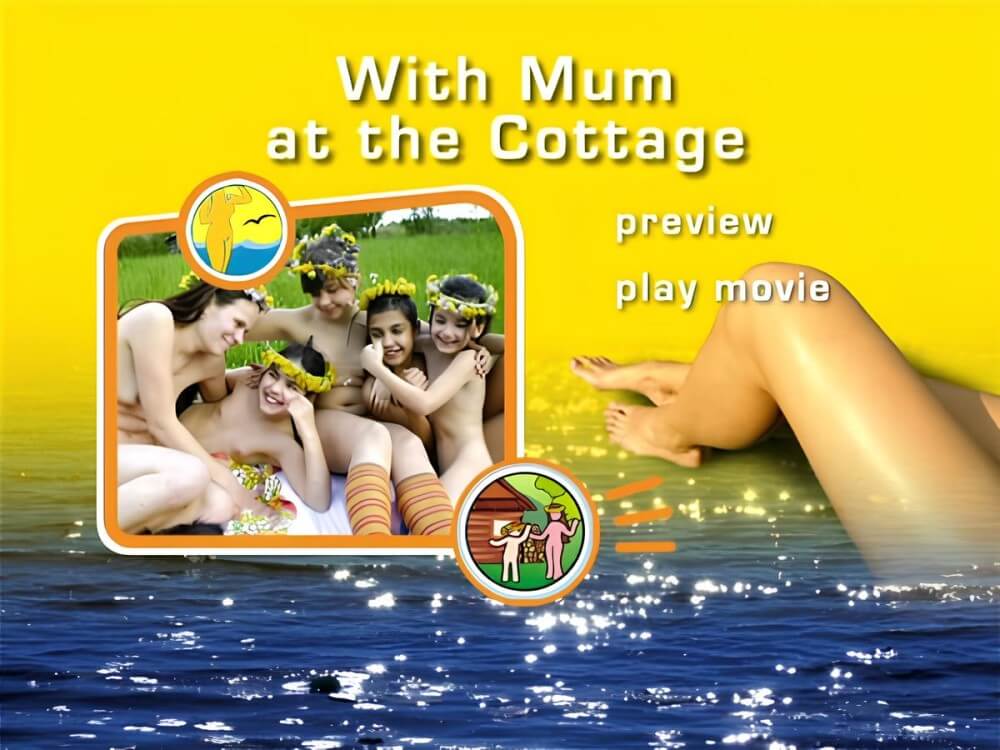 Naturist Freedom: With Mum at the Cottage DVD - The emergence of naturism is linked to the name of Soren Sorensen