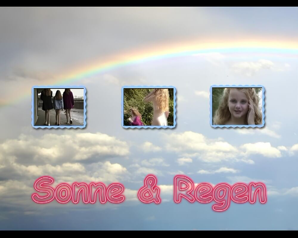 Naturistin: Sonne und Regen - Living in harmony with nature is the primary goal of the naturist and nudist lifestyle