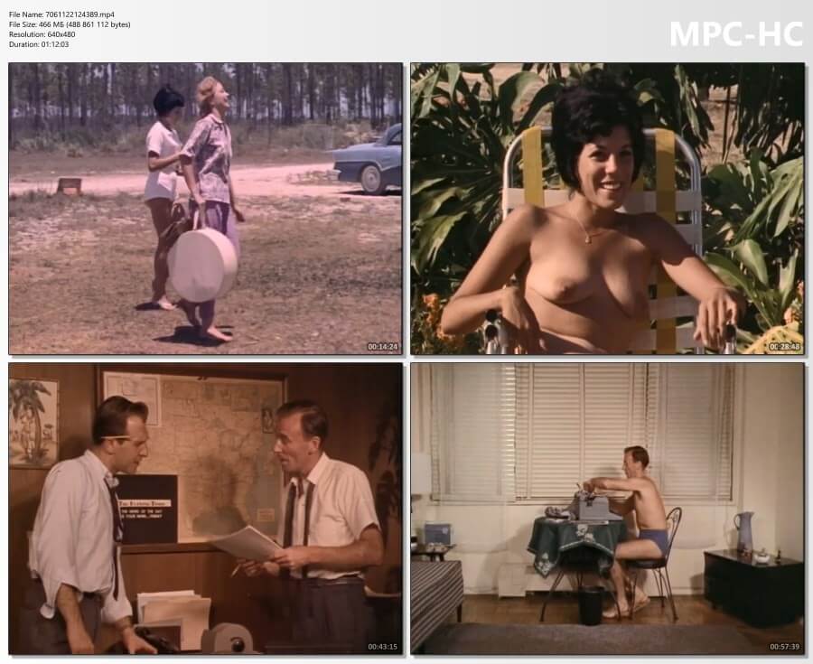 Diary of a nudist (1961) film HD - The natural beauty of the body is revealed in nudism