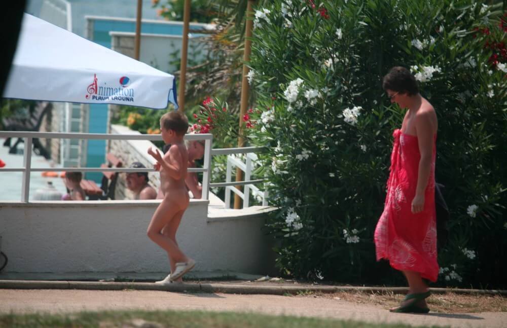 Naturist Pool Walkaround pics - Such nudist practices help break down prejudices