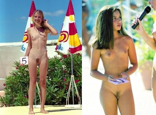 Junior Miss Pageant Beauty Contest photos - Simplicity and naturalness are important principles of nudism and naturism