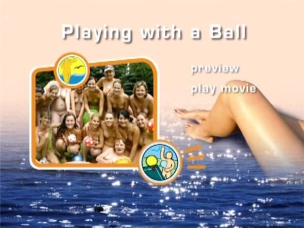 Naturist Freedom: Playing with a ball - Nudism and naturism as a philosophy of life based on respect and acceptance