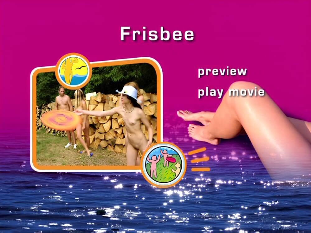 Naturist Freedom - Frisbee DVD - Lightheartedness and ease are characteristic features of the practice of nudism and naturism