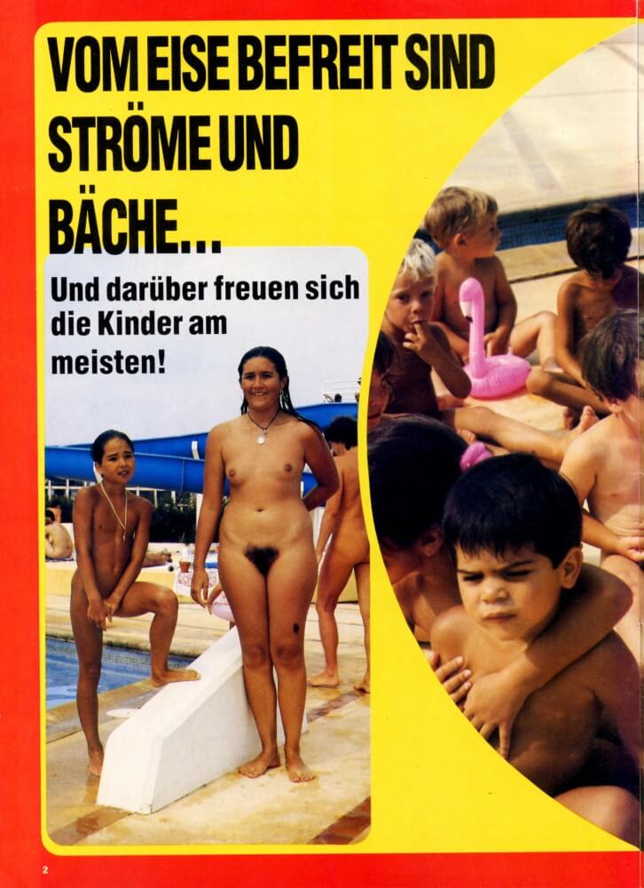 Jung und Frei Nr 19 - The desire to connect with nature and be unclothed