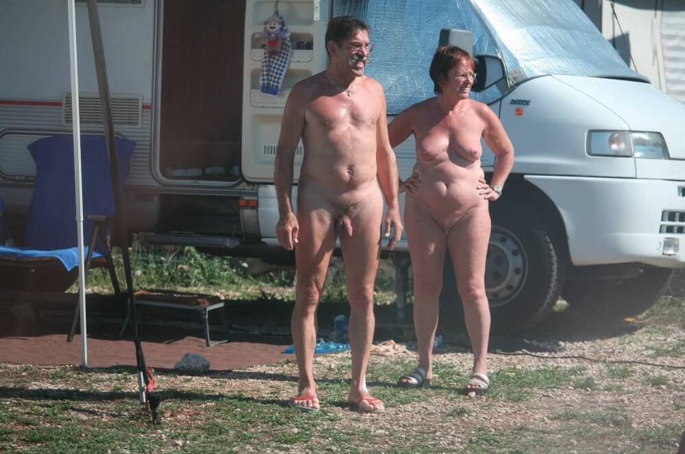 Crete FKK Camping Tour pics - Simplicity is an important part of naturists lives