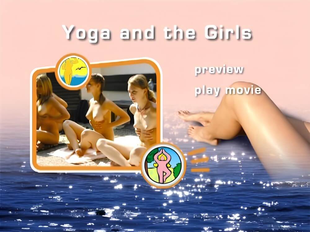 Naturist Freedom: Yoga and the girls original - Values trust and friendliness among naked people