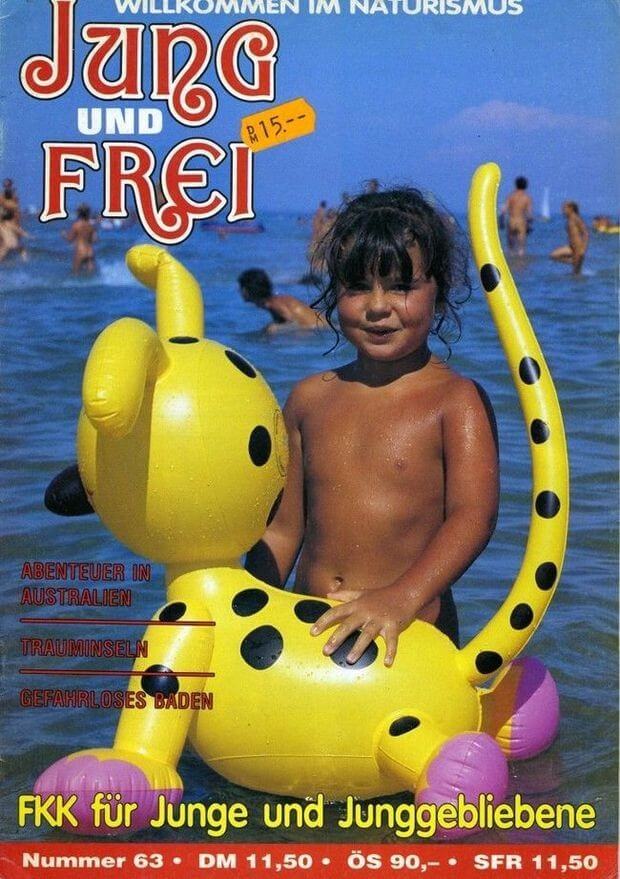 Jung und Frei Nr 63 - The practice of nudism promotes freedom from fears and insecurities