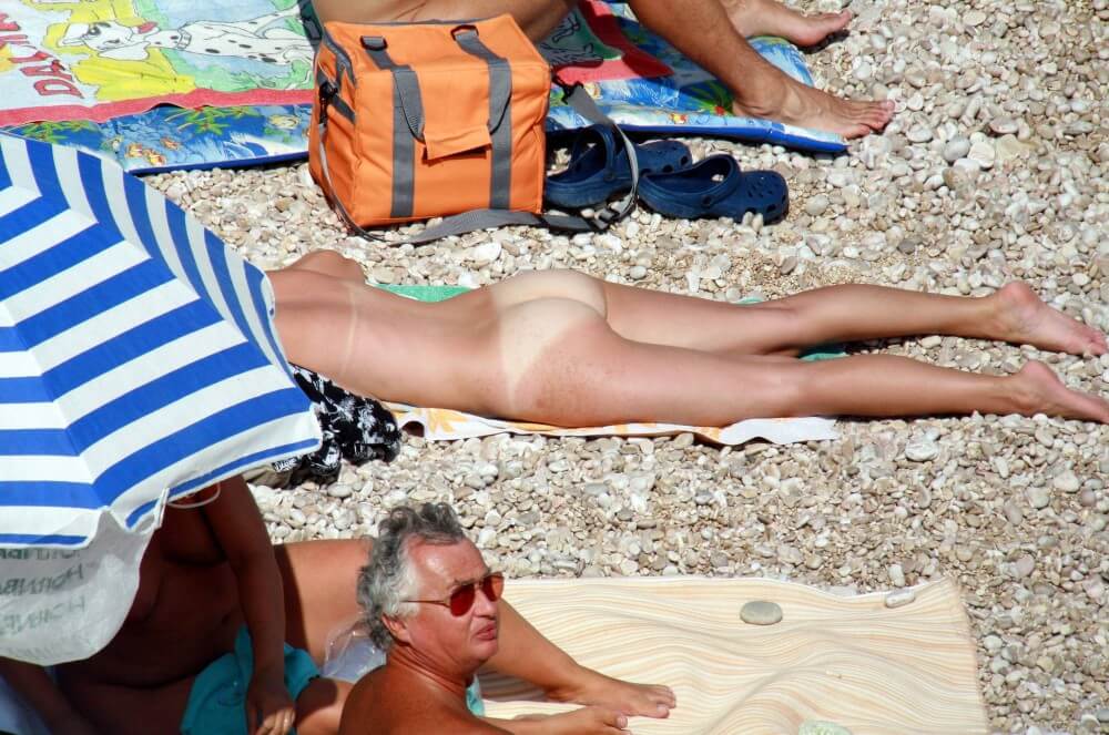Naturists Beach Relaxation pics - Spiritual and physical harmony are essential in nudist culture