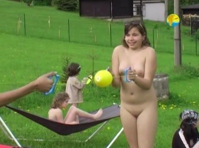Naturist Freedom: Meadow - A person without clothes is closer to the wild