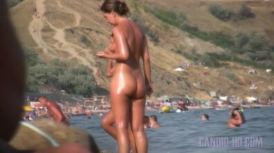 Candid HD Beach adventures Full HD - Nudists strive for inner harmony and peace of mind