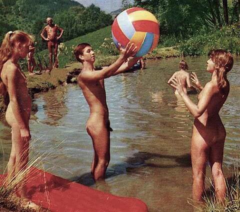 Vintage nudism photos - Nudity promotes inner harmony and peace of mind