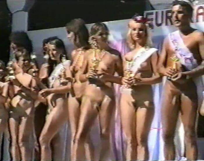 Miss Eureka 1988 video - Nudism is based on human nature