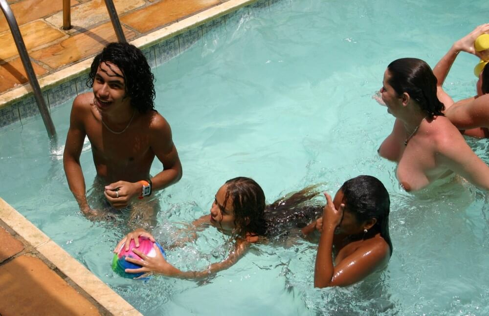 Brazilian Near Pool Profile pics - Nudity promotes a better understanding of oneself and ones feelings
