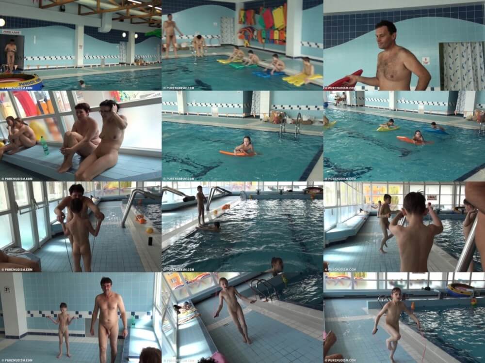 Poolside activities 2 Full HD - The practices of naturism teach us to appreciate life and harmony with the world around us