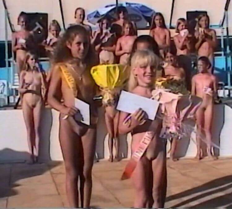 Poolside Pageant Classics Full HD video - Nudism promotes personal freedom